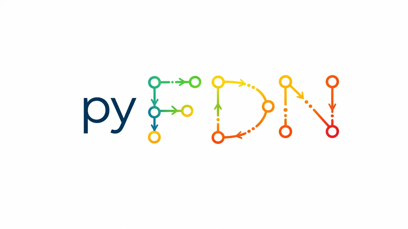 The pyFDN logo
